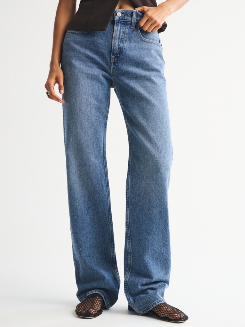 Abercrombie & Fitch High Rise 90s Relaxed Jean